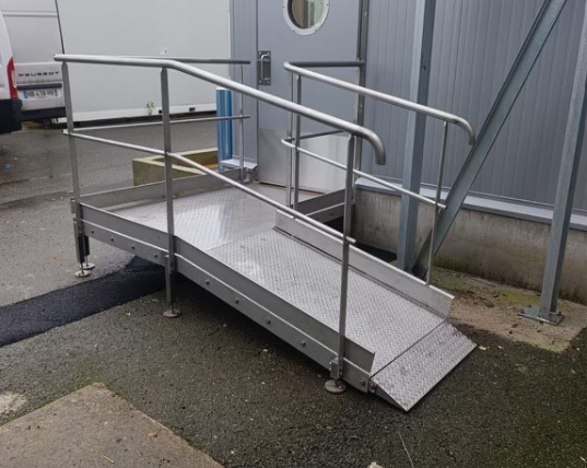 Passerelle réglable - vue principale